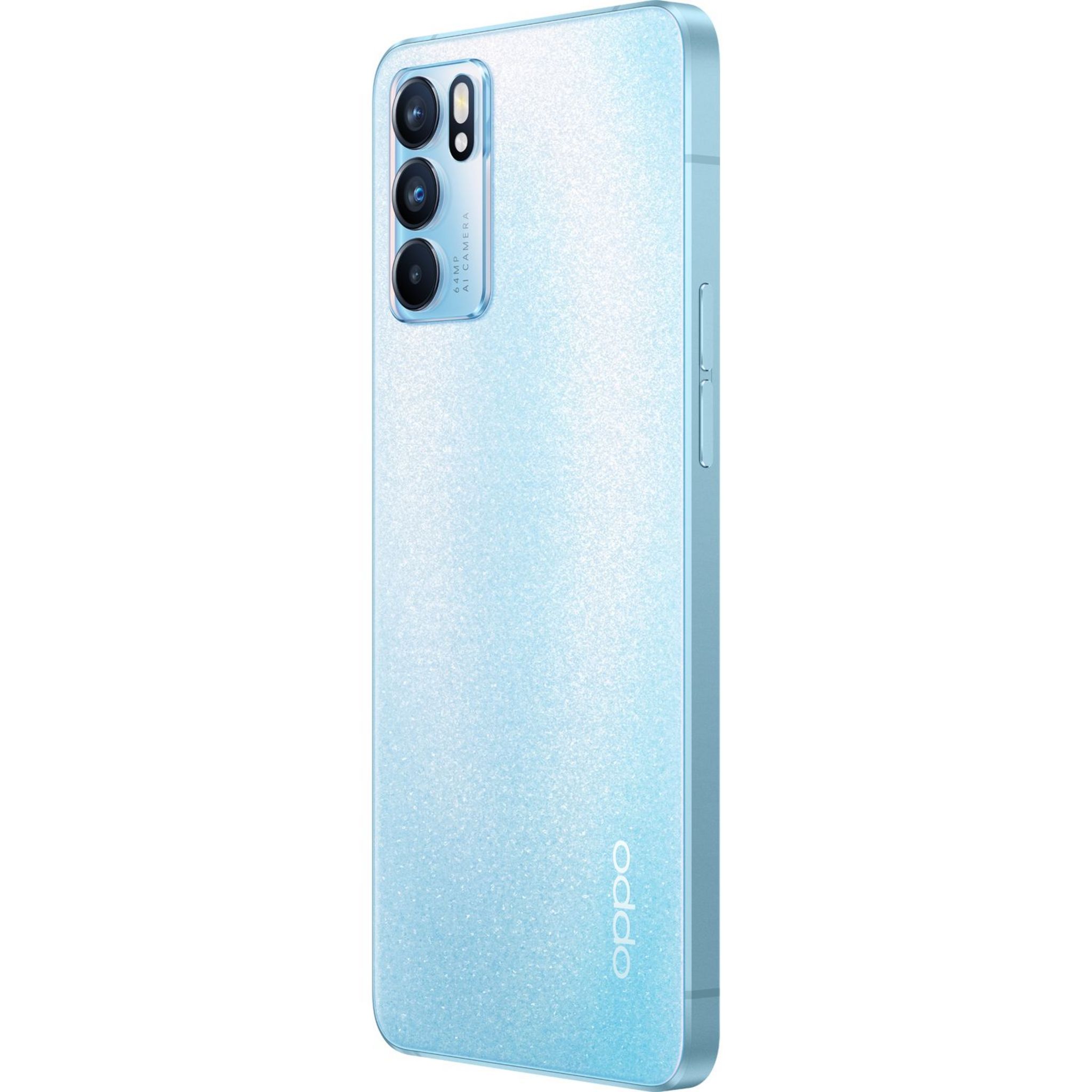 Voir la diapositive 6 : OPPO Reno 6 5G - 128GO - Bleu Arctique