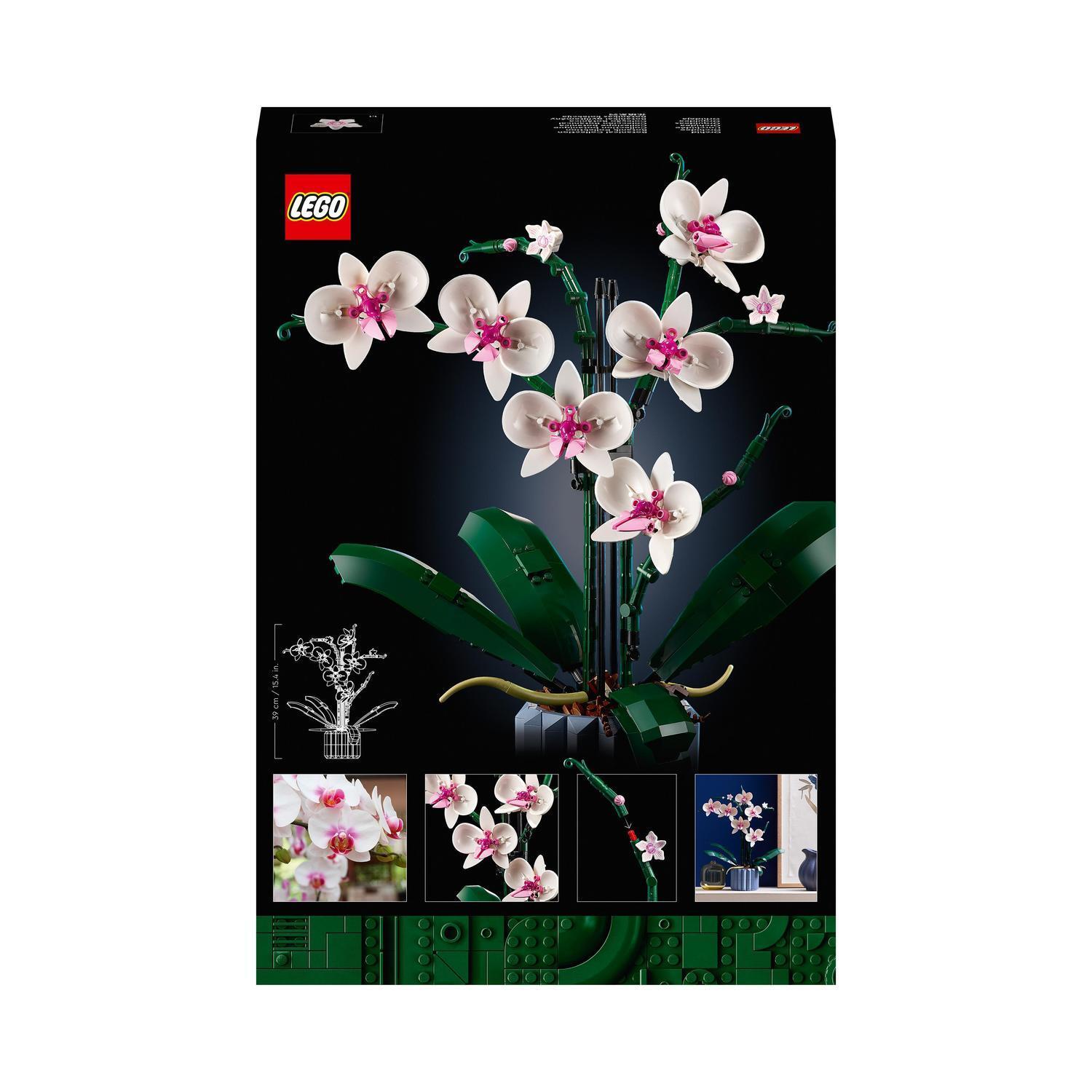 Voir la diapositive 8 : LEGO Botanicals 10311 L’Orchidée - Plante Artificielle d'Intérieur, Décoration de Maison