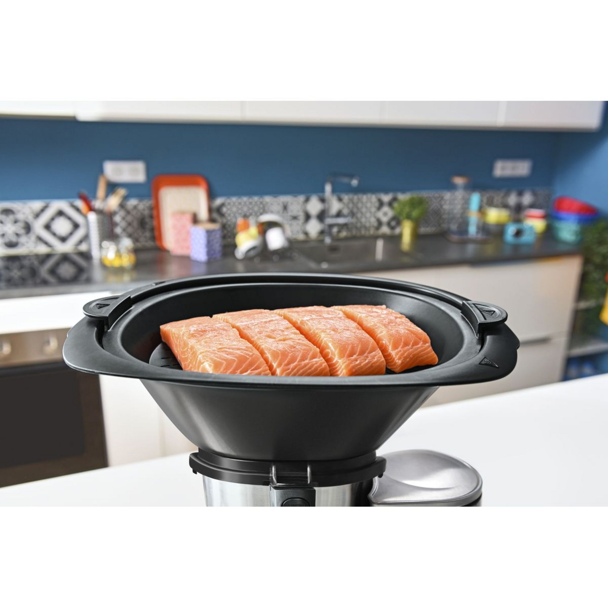 Voir la diapositive 3 : MOULINEX Robot cuiseur Clickchef YY4831FG - Noir