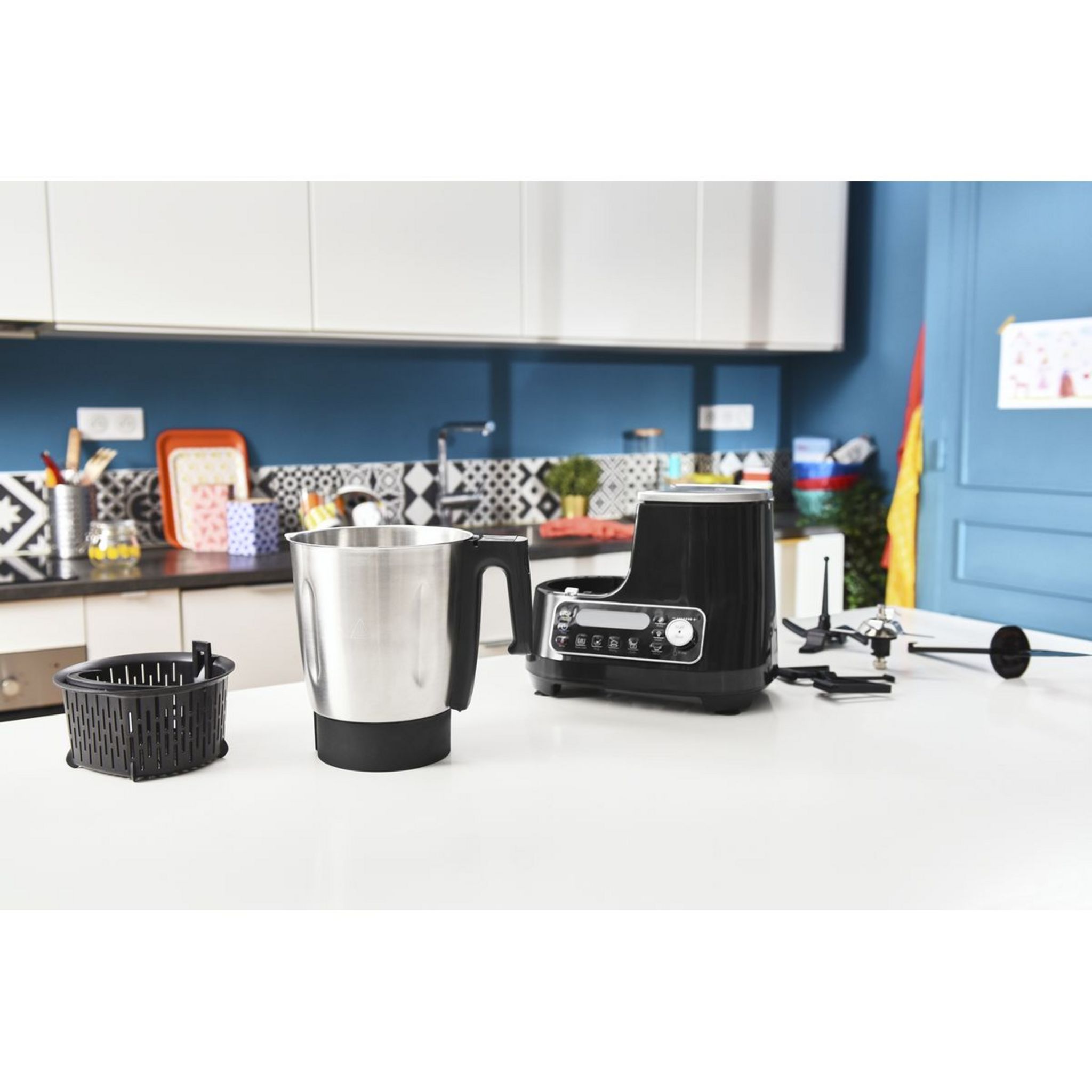 Voir la diapositive 7 : MOULINEX Robot cuiseur Clickchef YY4831FG - Noir