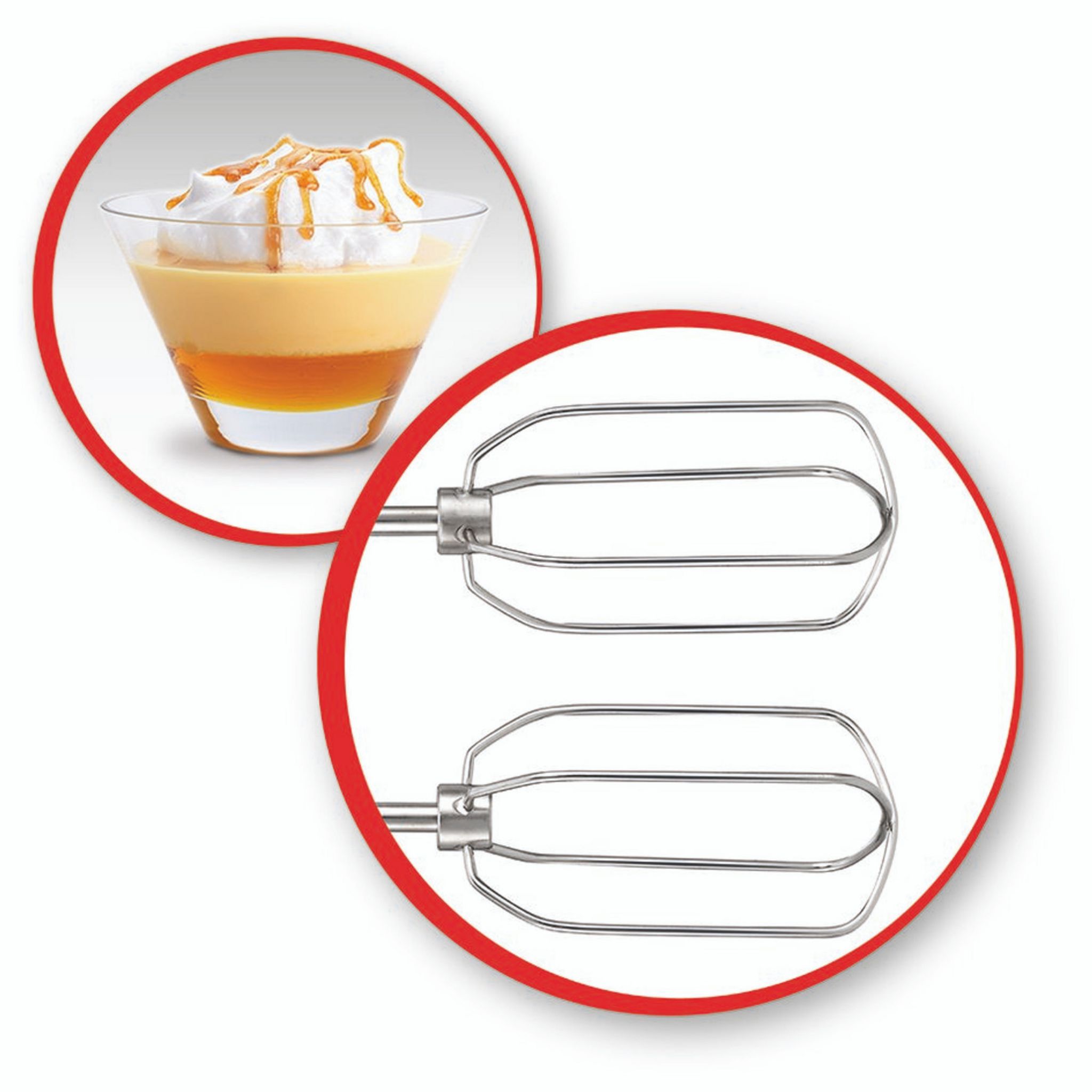 Voir la diapositive 6 : MOULINEX Batteur électrique HM3101B1 - Blanc