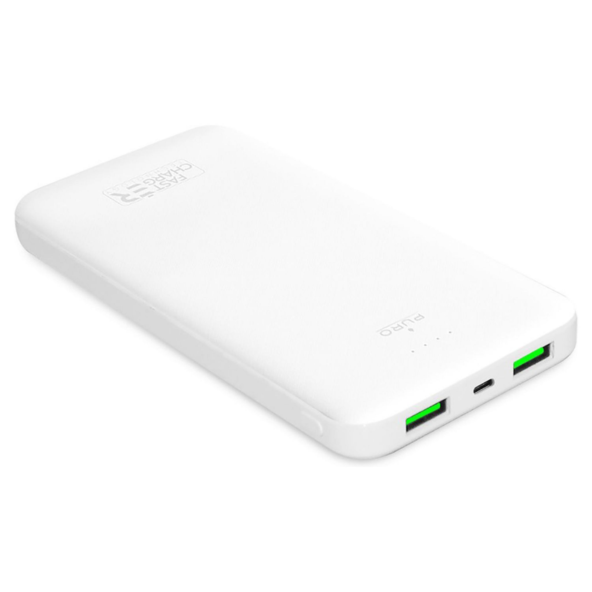 PURO Batterie de secours USB A+A+C - Blanc