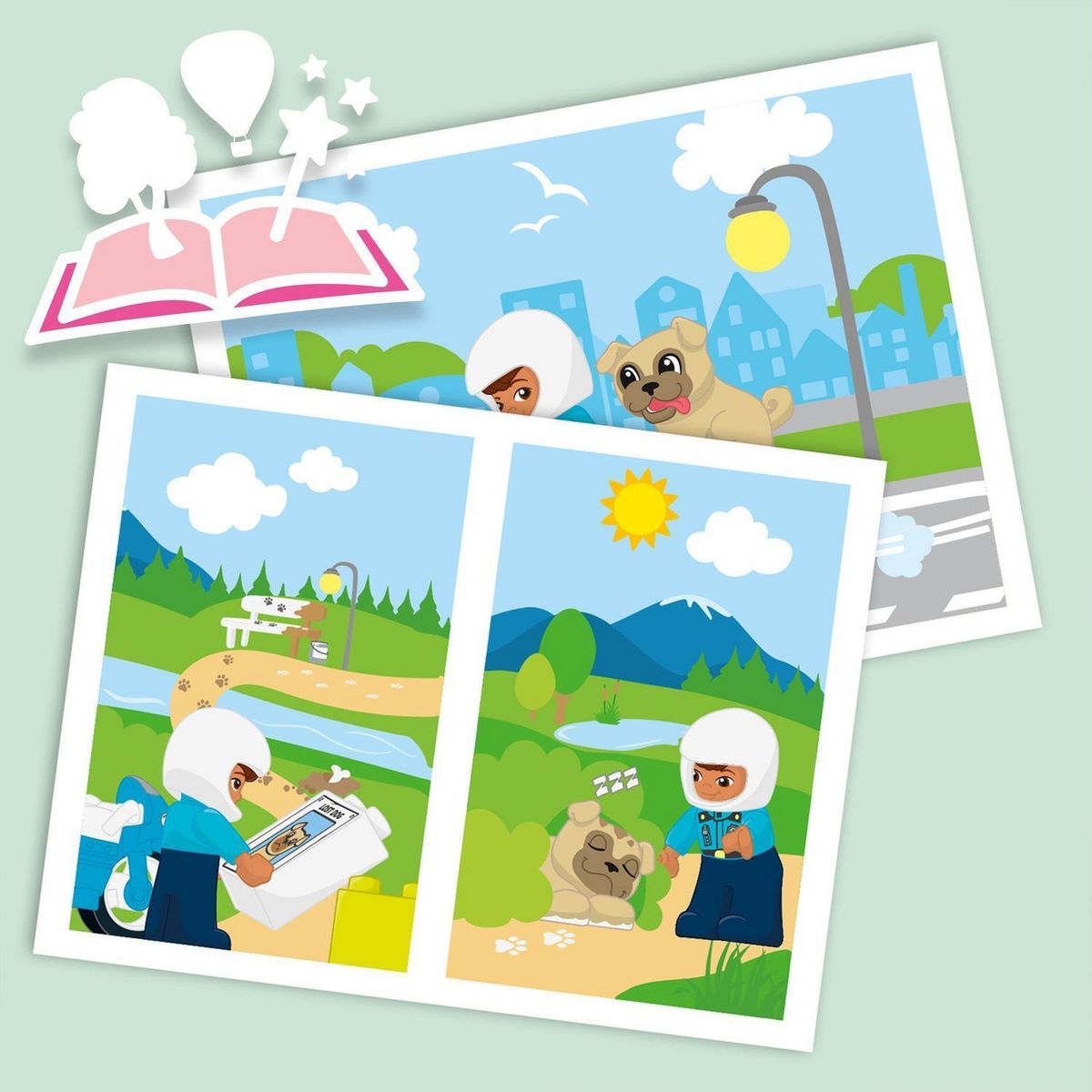 LEGO DUPLO 10967 - La moto de Police