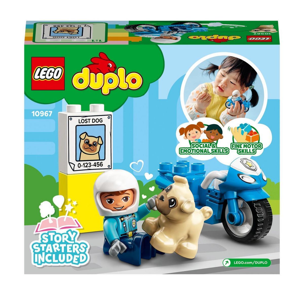 LEGO DUPLO 10967 - La moto de Police