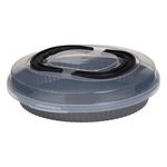 Moule à tarte anti adhésif avec couvercle 26.5x7 cm