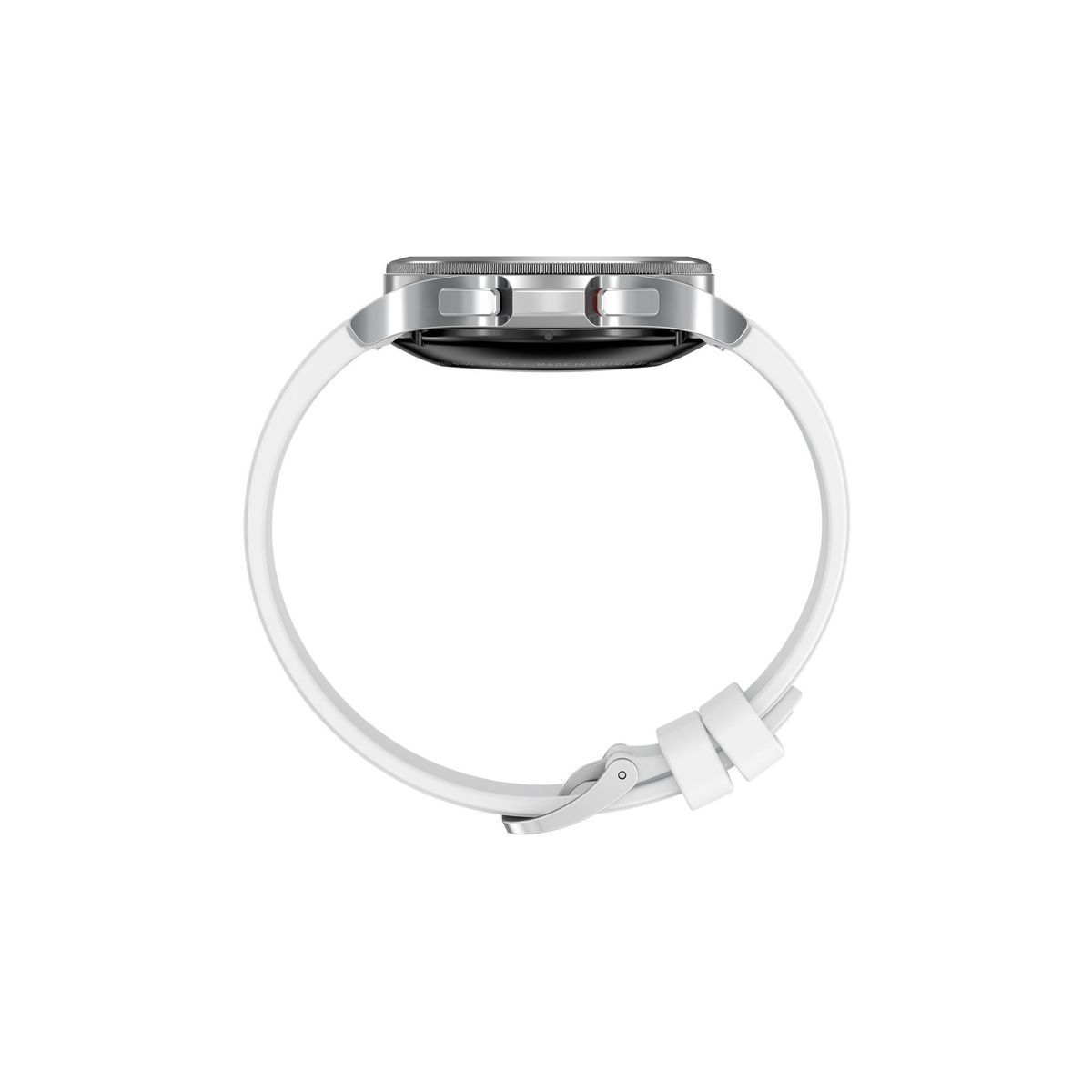 SAMSUNG Galaxy Watch4 Classic Argent42mm Bracelet Ridge Sport Blanc