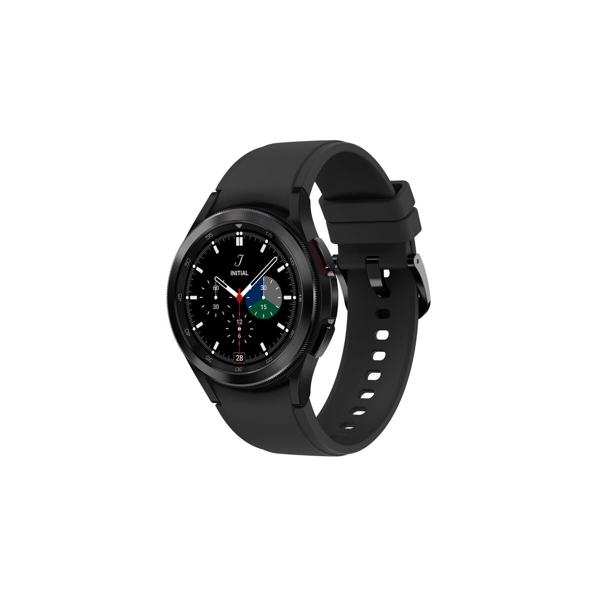 Voir la diapositive 3 : SAMSUNG Galaxy Watch4 Classic Noir 46mm Bracelet Ridge Sport Noir