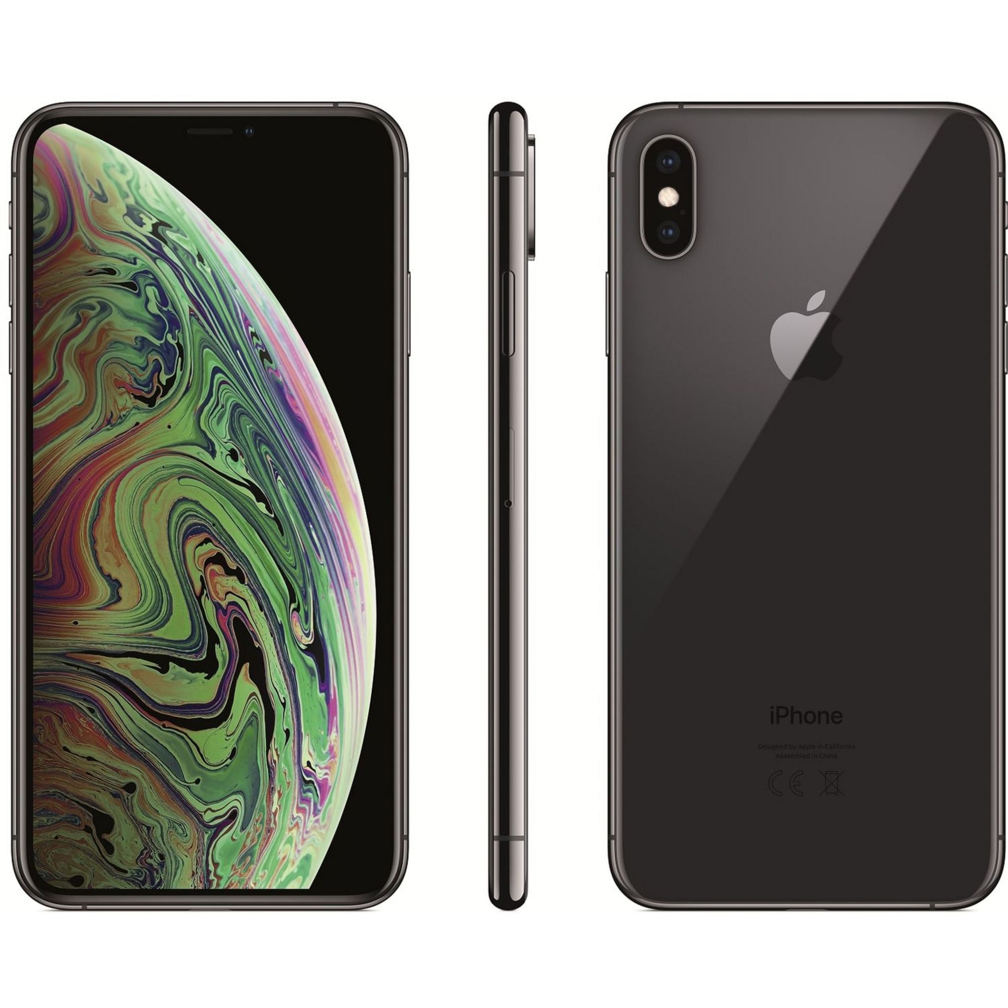 Voir la diapositive 2 : GRADE ZERO Apple iPhone XS reconditionné - 64 Go - Gris sidéral - Grade A+
