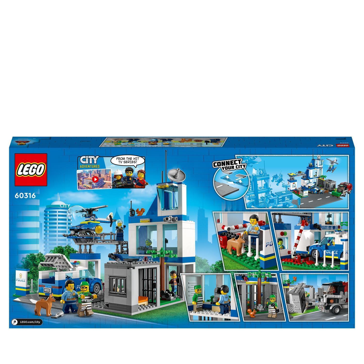 Voir la diapositive 8 : LEGO City 60316 - Commissariat de Police