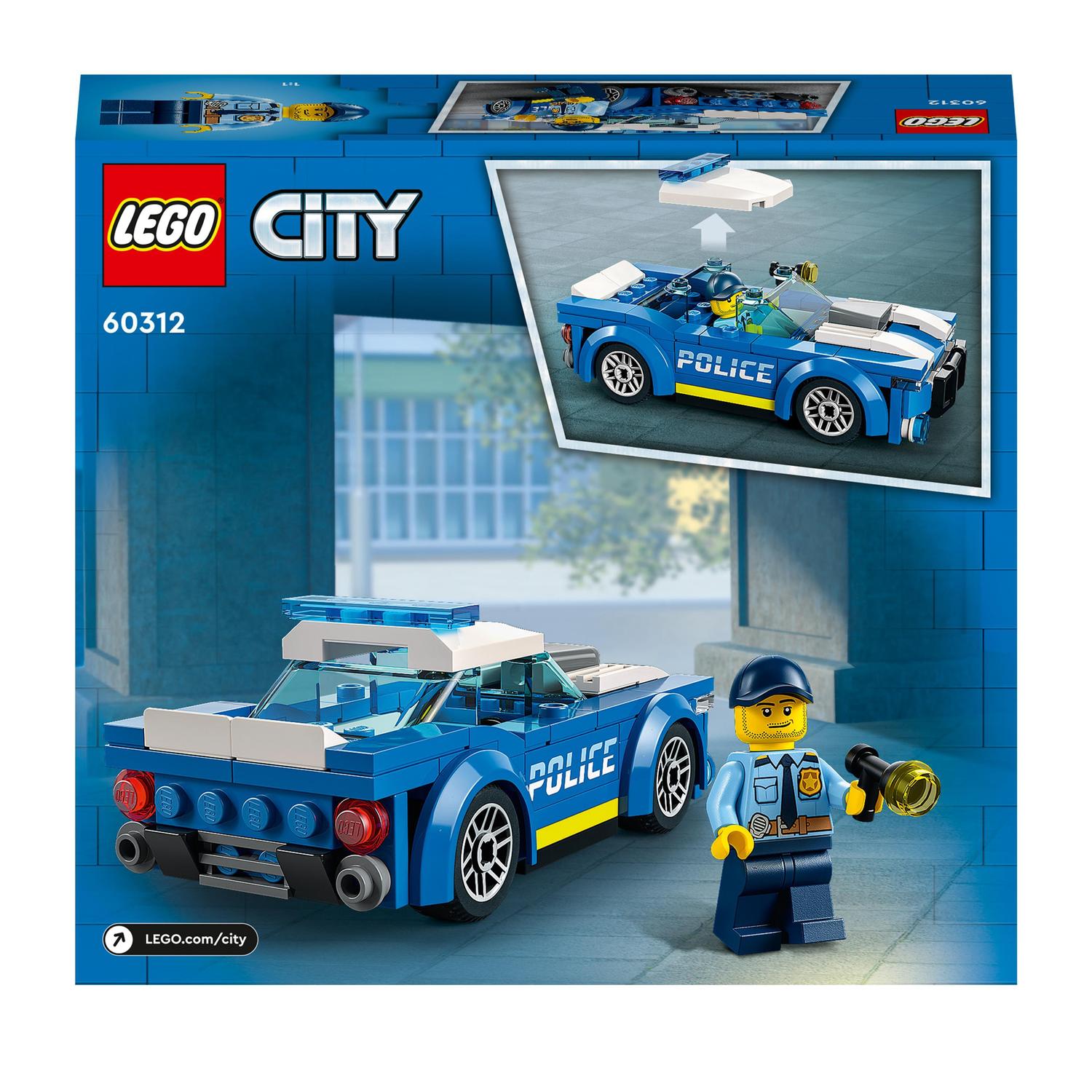 Voir la diapositive 8 : LEGO City 60312 - Voiture Police