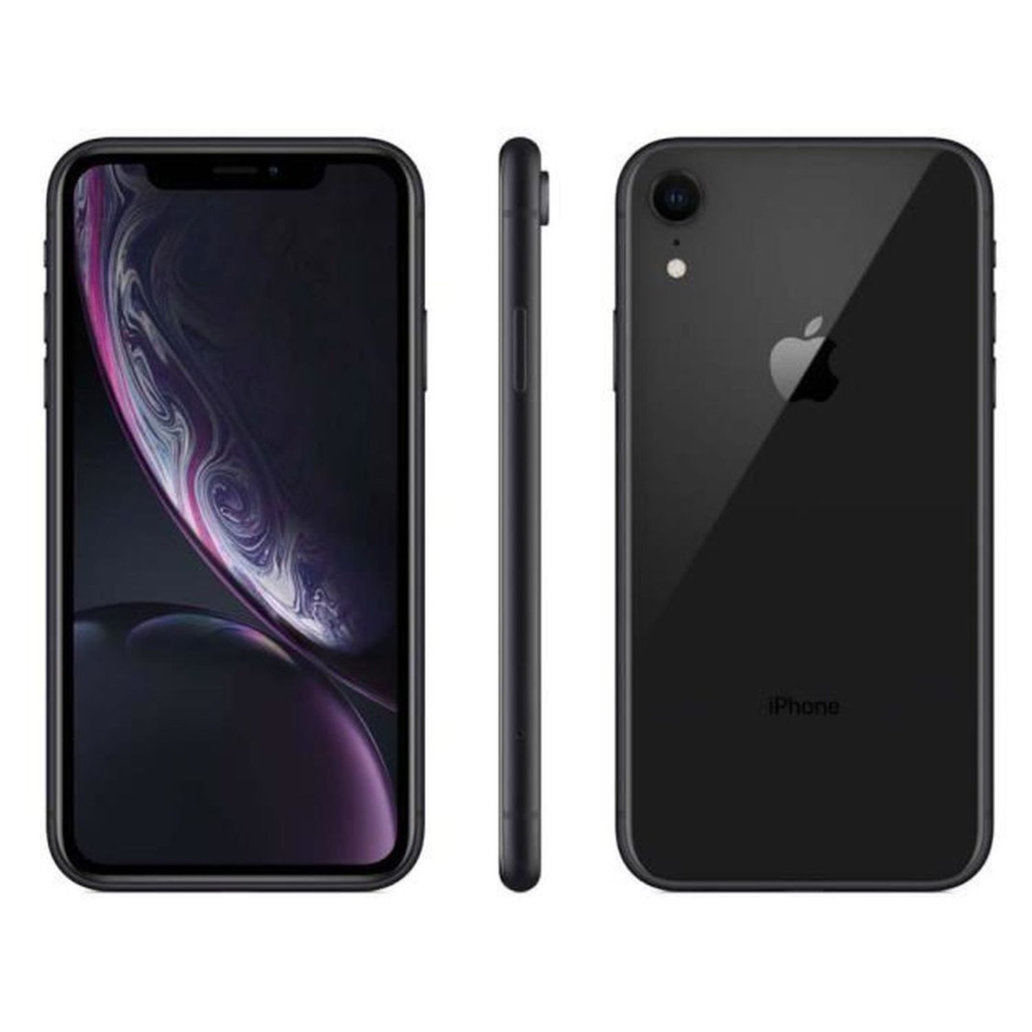 Voir la diapositive 3 : GRADE ZERO Apple iPhone XR - reconditionné Grade A+ - 64GO - Noir