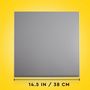 Voir la diapositive 4 : LEGO Classic 11024 - Plaque grise V29 Construction
