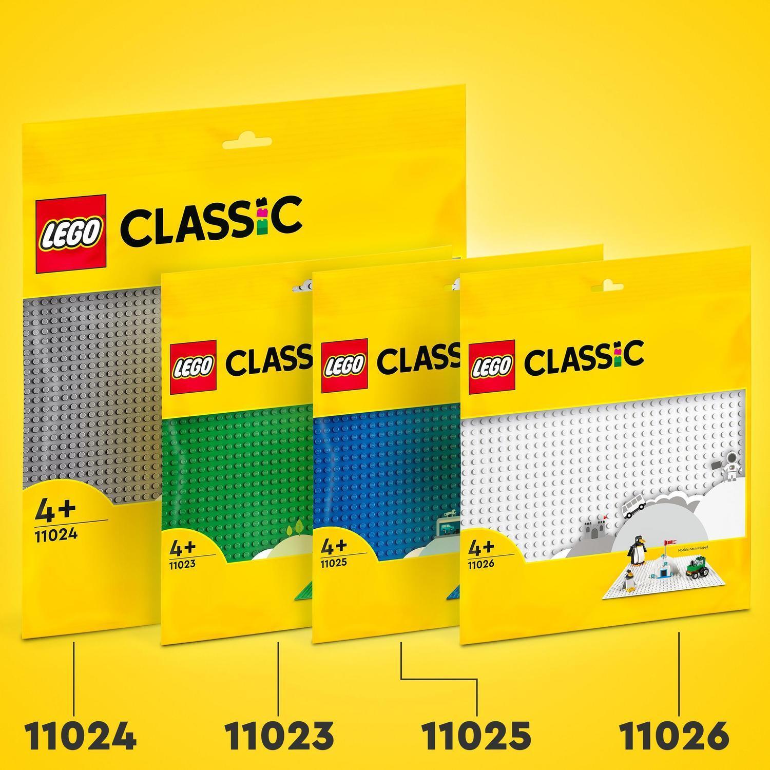 Voir la diapositive 5 : LEGO Classic 11024 - Plaque grise V29 Construction