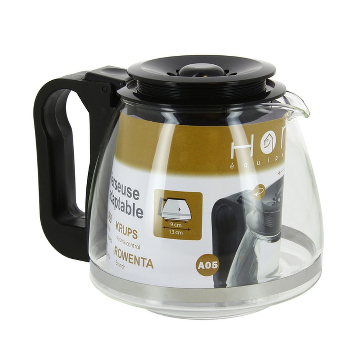 HOME EQUIPEMENT Verseuse A05BK - Noir