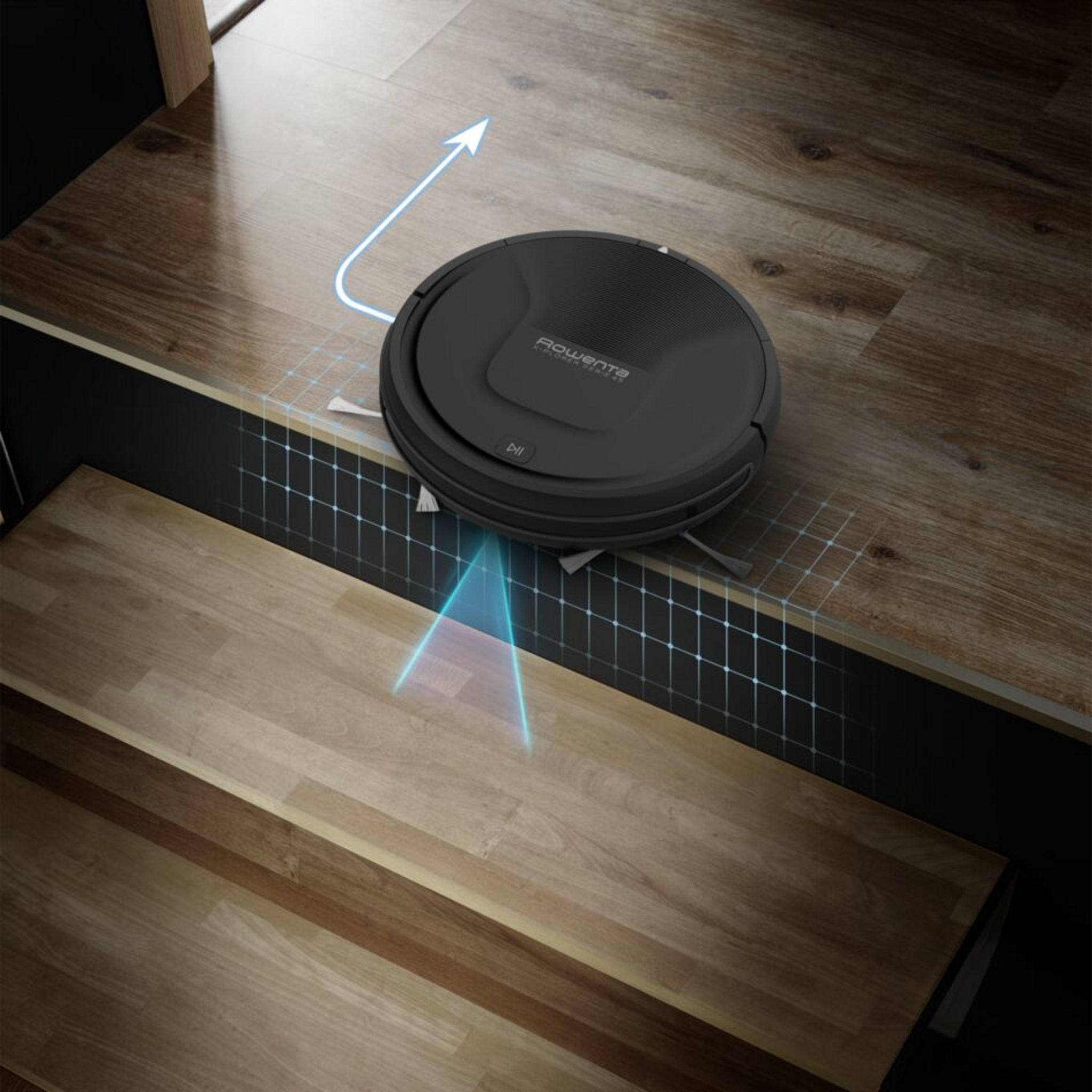 Voir la diapositive 5 : ROWENTA Aspirateur robot connecté X-Plorer Serie 45 RR8225WH - Noir