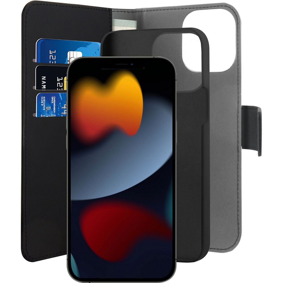 PURO Étui folio pour iPhone 13 Pro - Noir