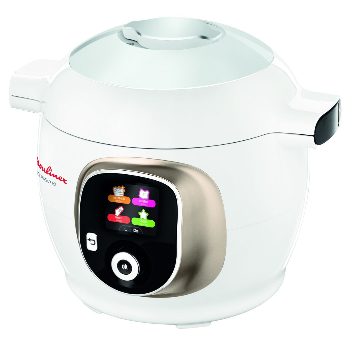 MOULINEX Multicuiseur intelligent cookeo CE851A10 - Blanc
