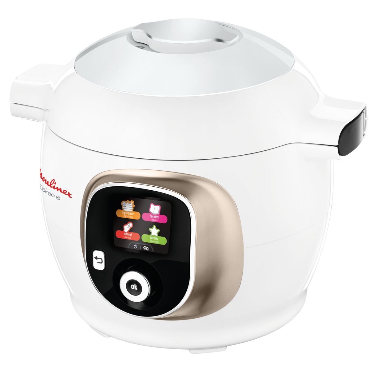 MOULINEX Multicuiseur intelligent cookeo CE851A10 - Blanc