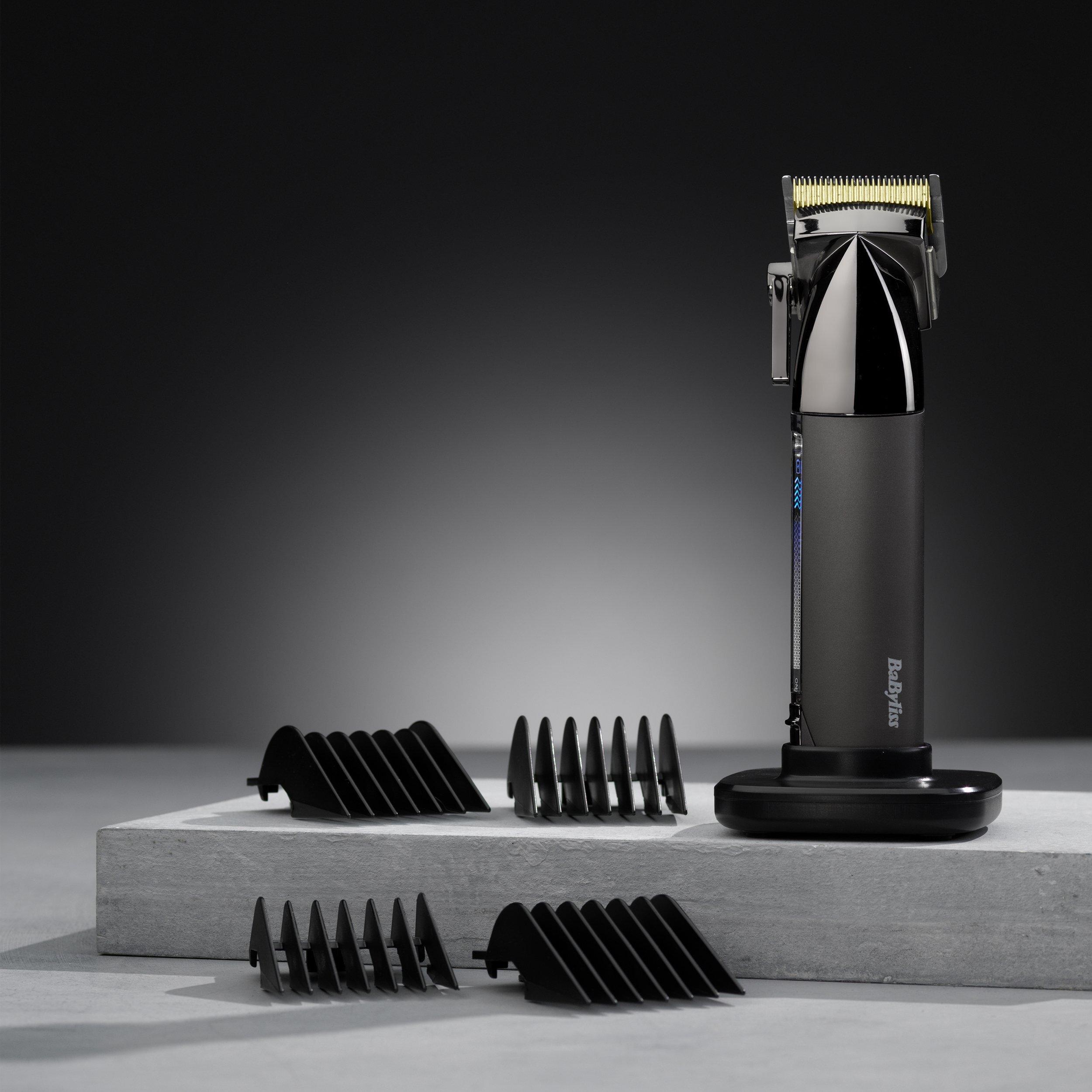 Voir la diapositive 7 : BABYLISS Tondeuse cheveux E991E - Gris