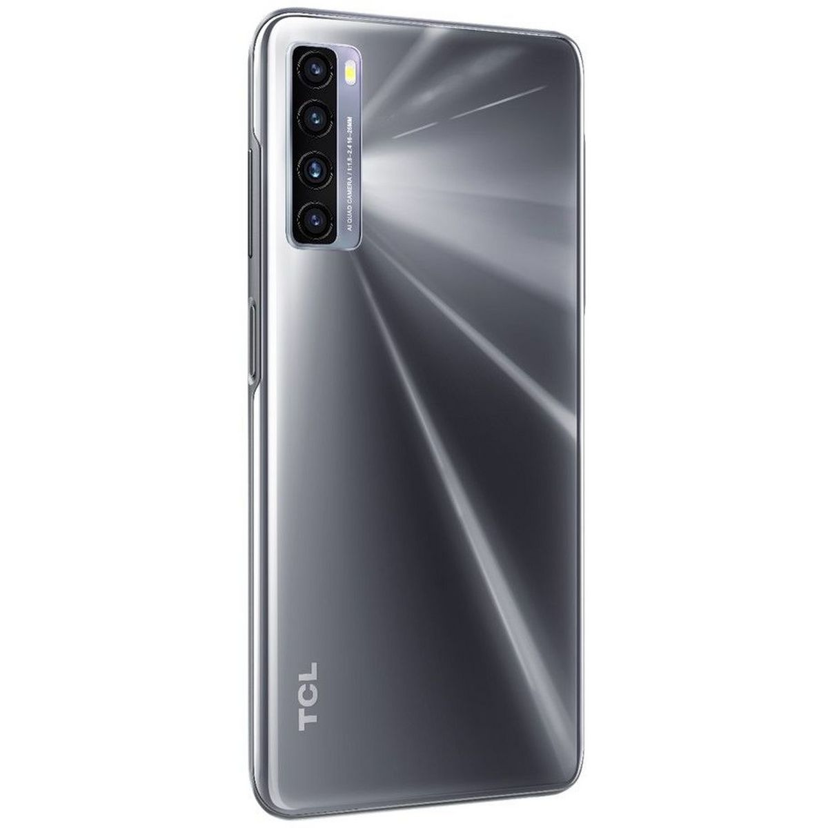 TCL Pack 20L Noir + Coque arrière + Verre trempé-128Go-4G-Noir