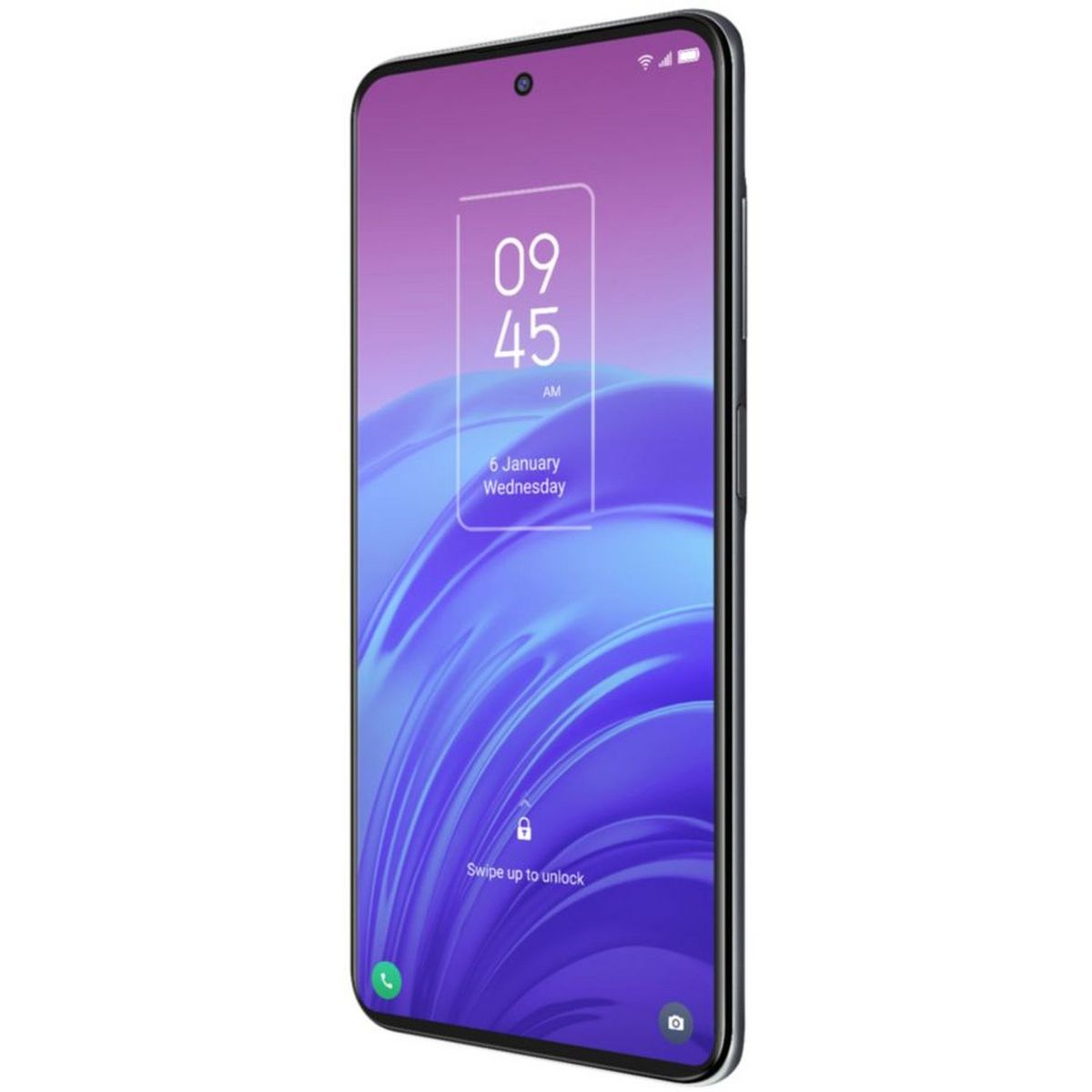 TCL Pack 20L Noir + Coque arrière + Verre trempé-128Go-4G-Noir