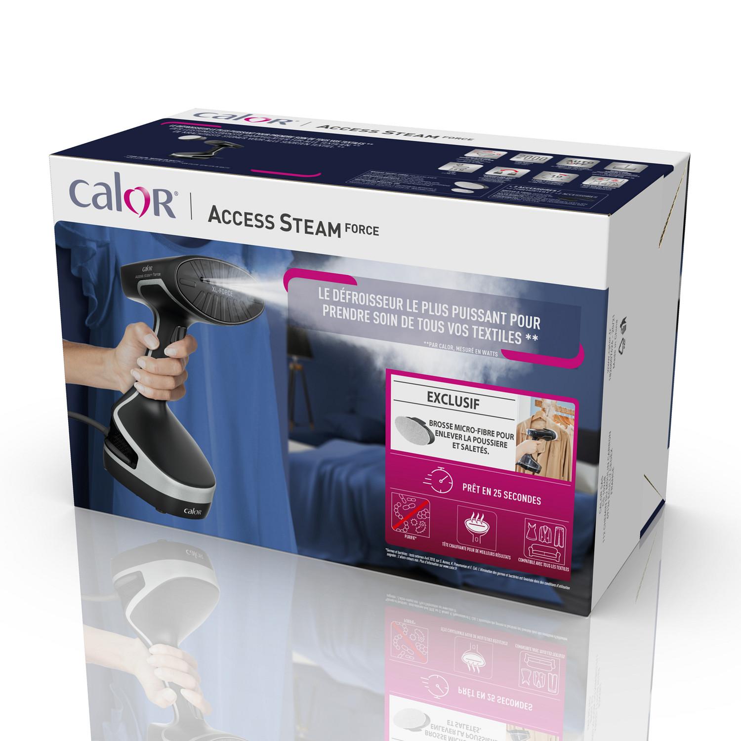 Voir la diapositive 7 : CALOR Défroisseur à main Access Steam Force DT8270C0 - Noir