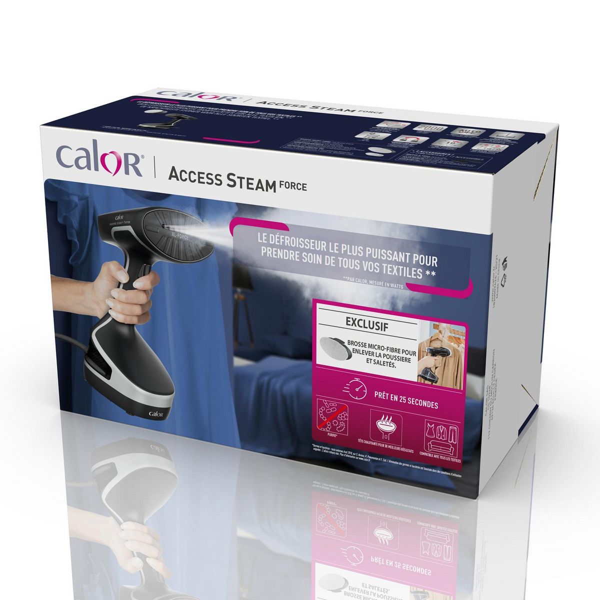 CALOR Défroisseur à main Access Steam Force DT8270C0 - Noir