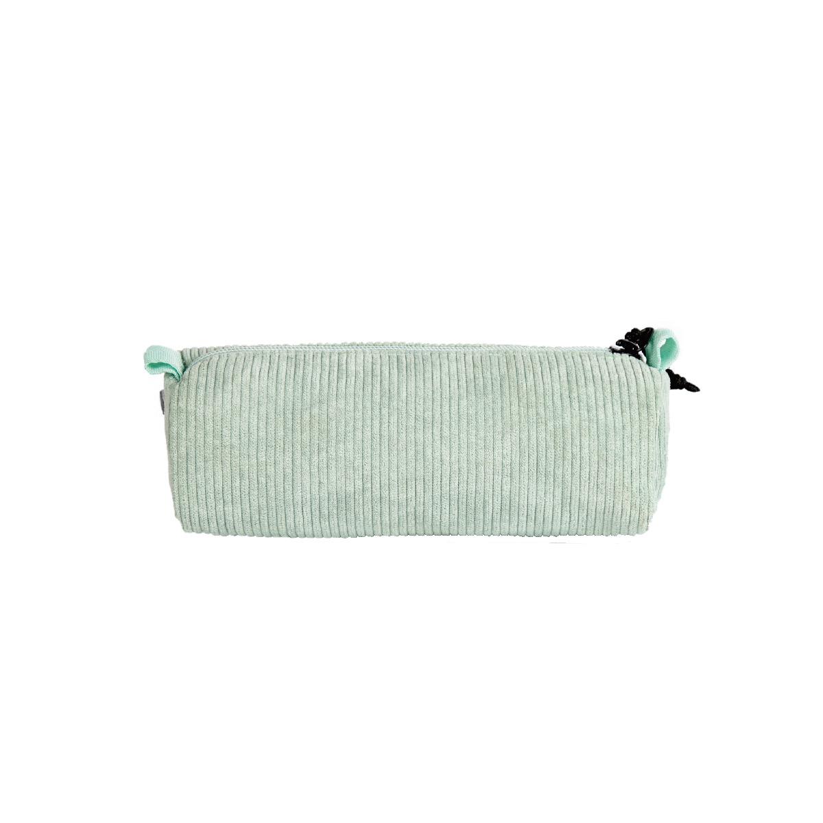 Voir la diapositive 2 : AUCHAN Trousse Modern 1 compartiment -Velours Bleu