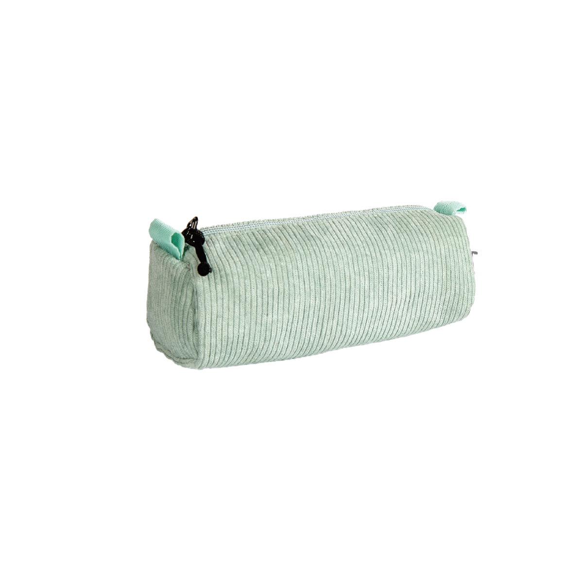 Voir la diapositive 3 : AUCHAN Trousse Modern 1 compartiment -Velours Bleu