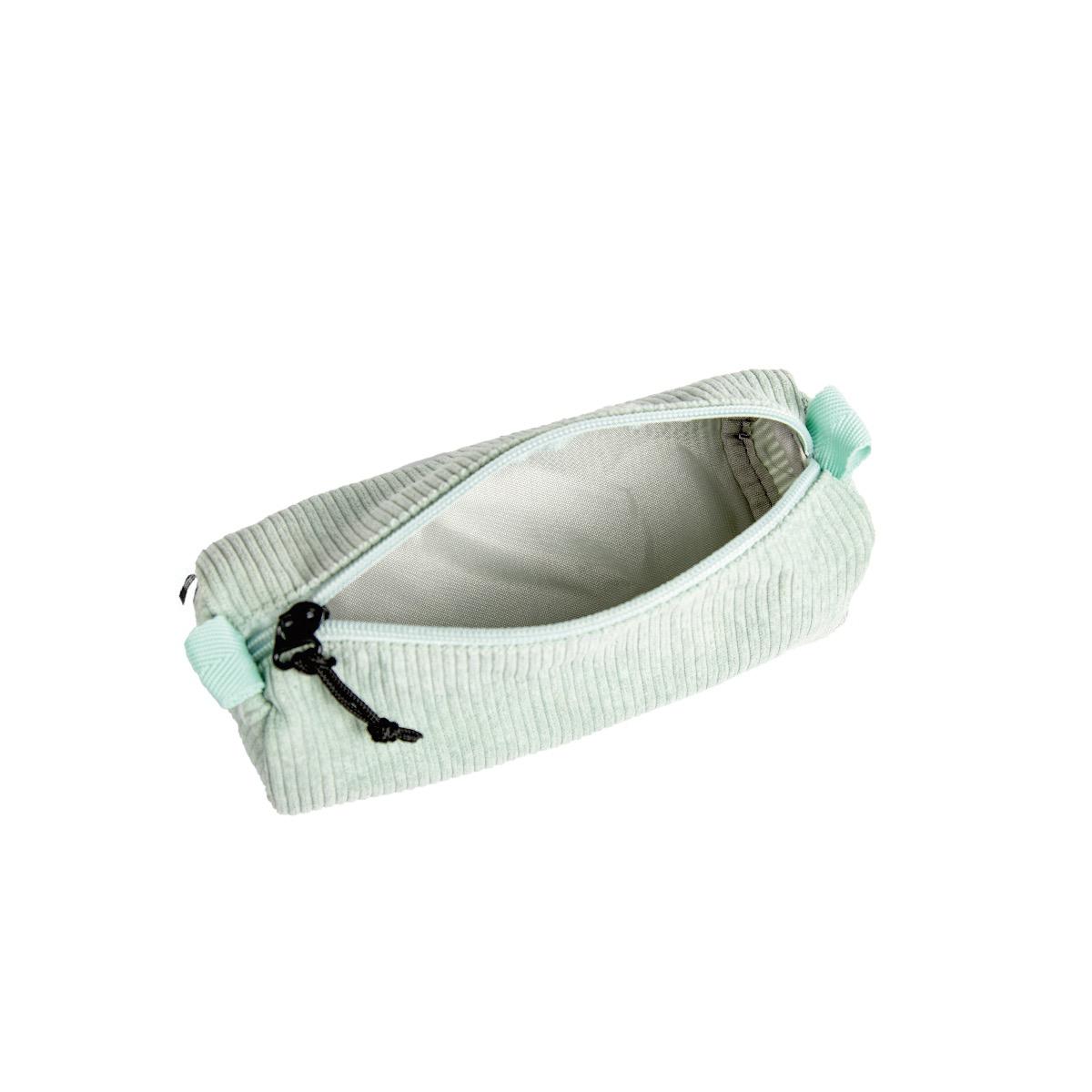 Voir la diapositive 4 : AUCHAN Trousse Modern 1 compartiment -Velours Bleu