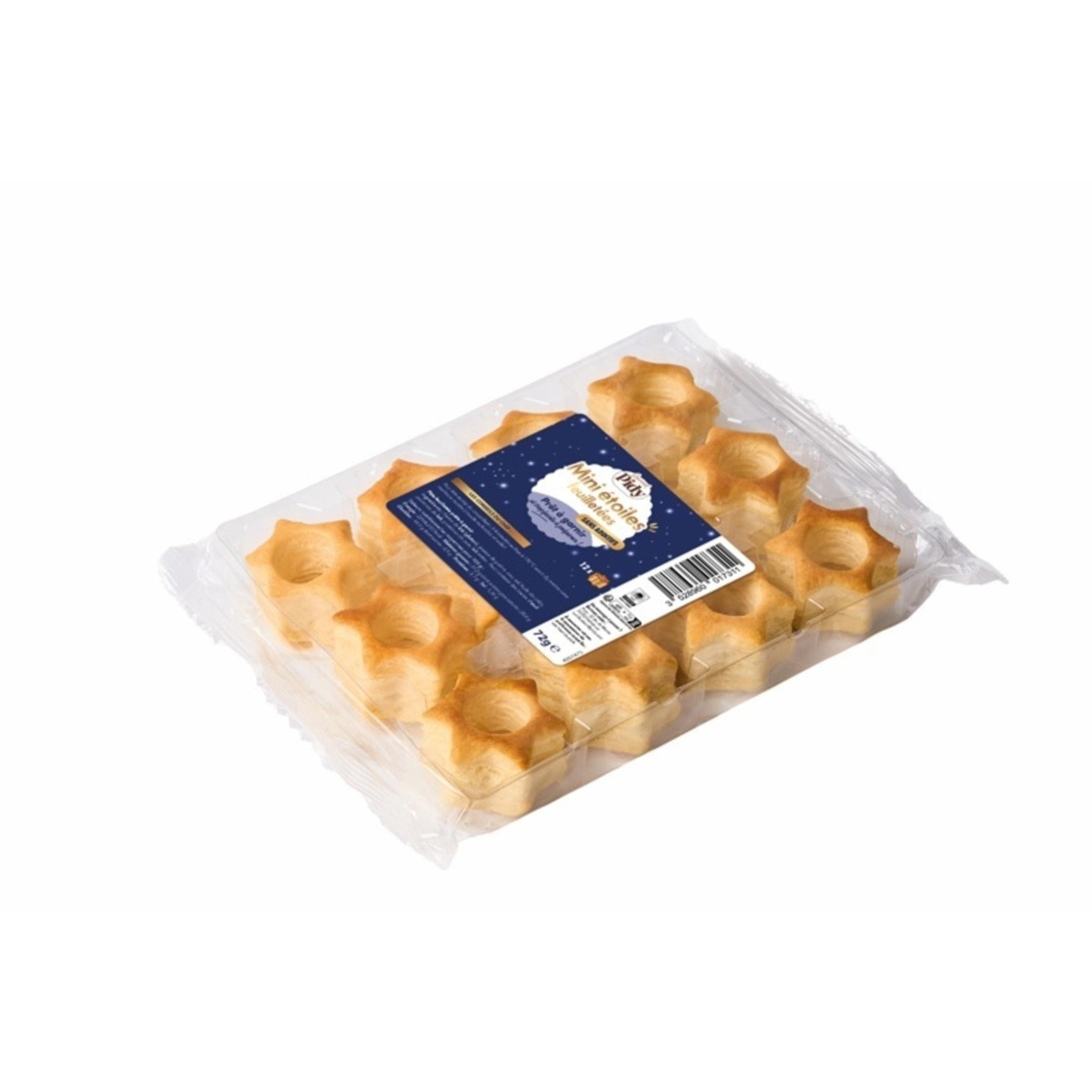 PIDY Mini bouchées étoiles 12 pièces 72g