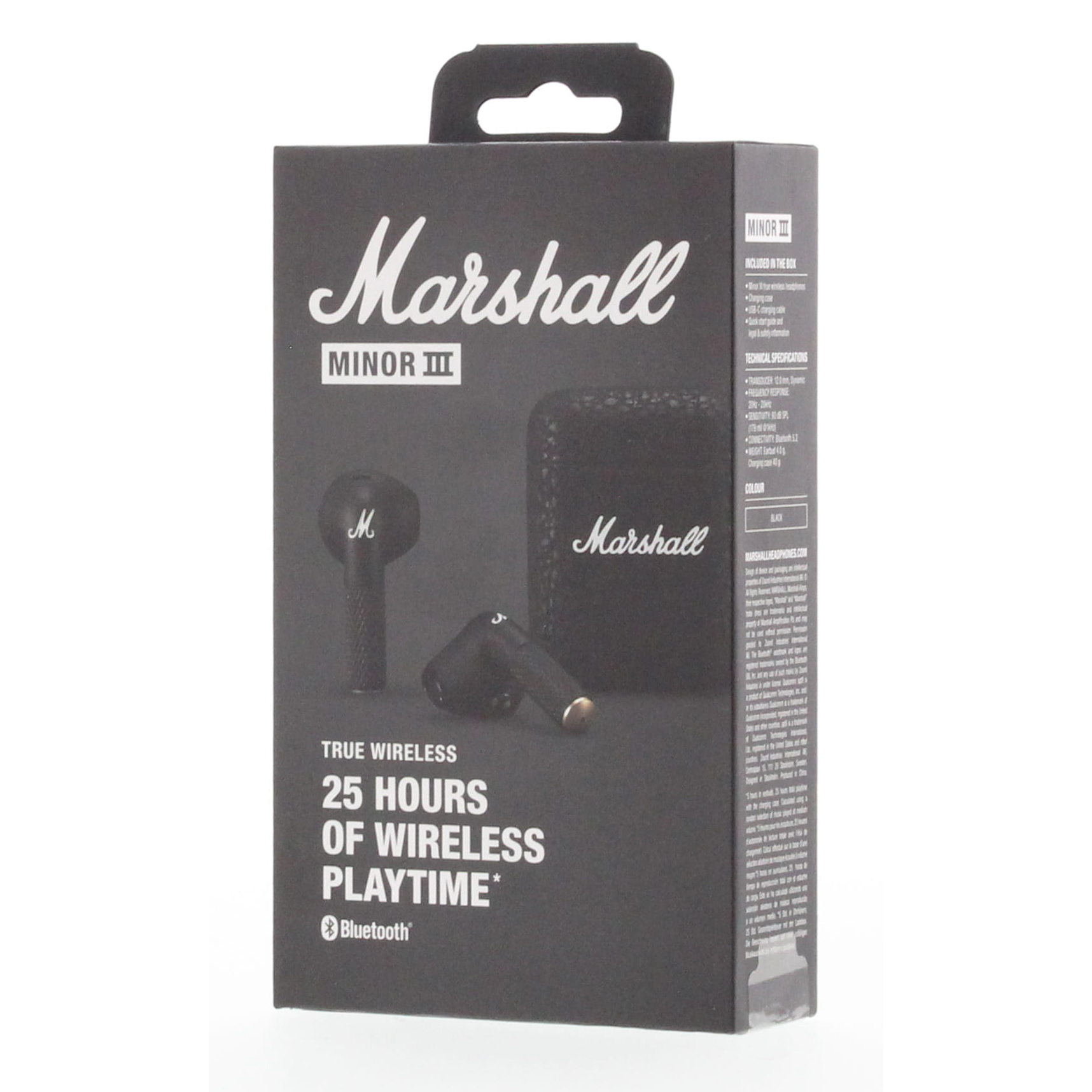 Voir la diapositive 9 : MARSHALL Écouteurs Minor III - Noir