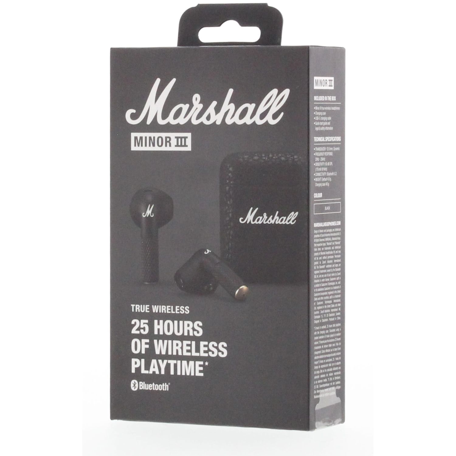 Voir la diapositive 10 : MARSHALL Écouteurs Minor III - Noir