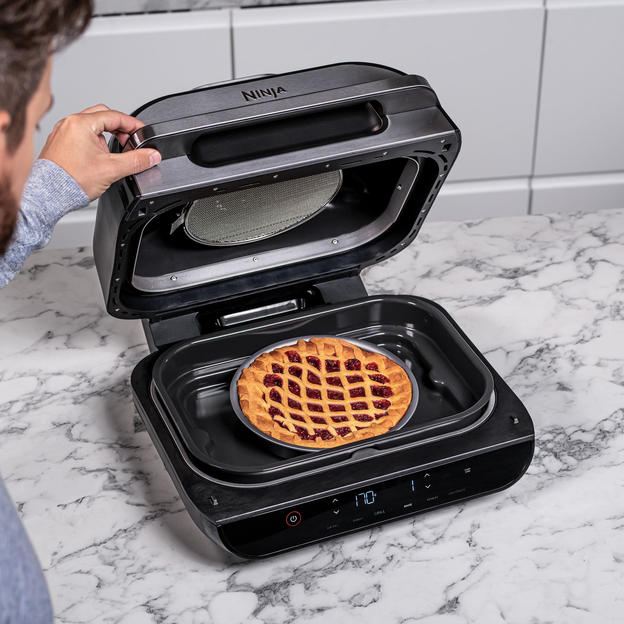 Voir la diapositive 4 : NINJA Grill AG551UK - Noir