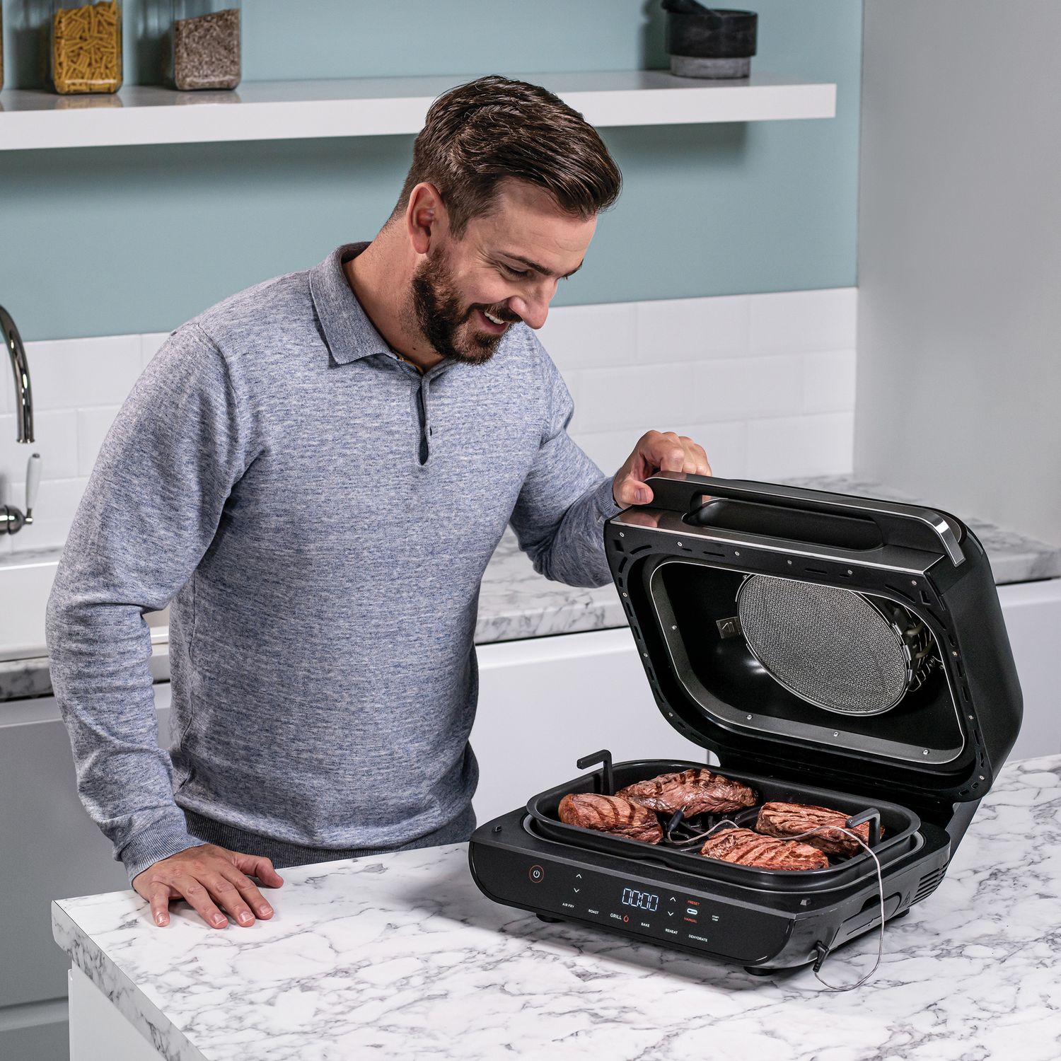Voir la diapositive 11 : NINJA Grill AG551UK - Noir