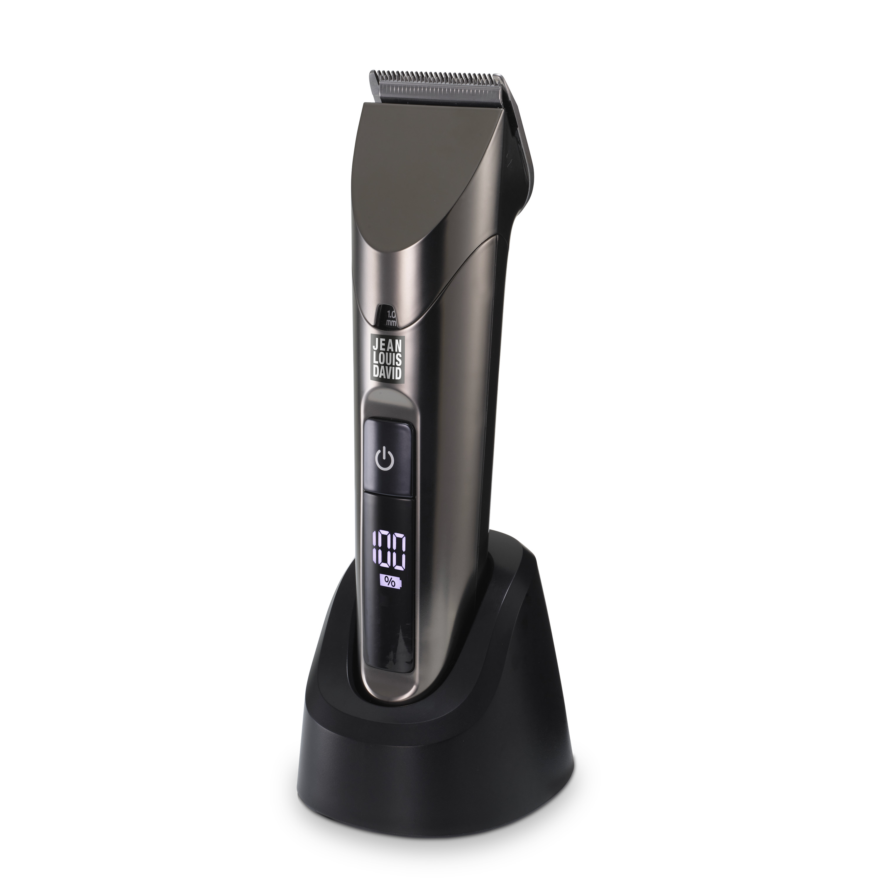 Voir la diapositive 4 : JEAN LOUIS DAVID Tondeuse cheveux professionnelle 39960 - Noir