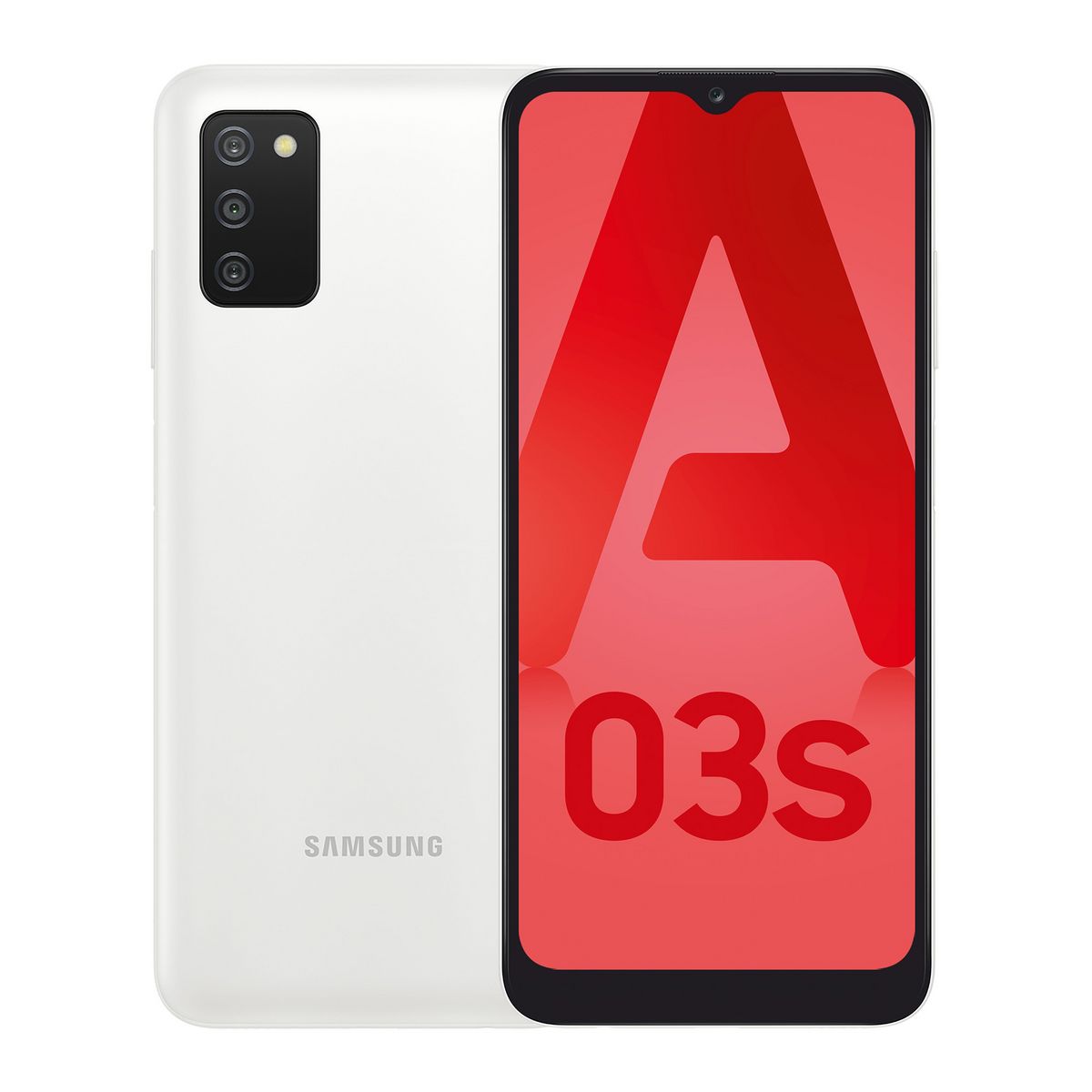 SAMSUNG Galaxy A03s - 32 GO - Blanc