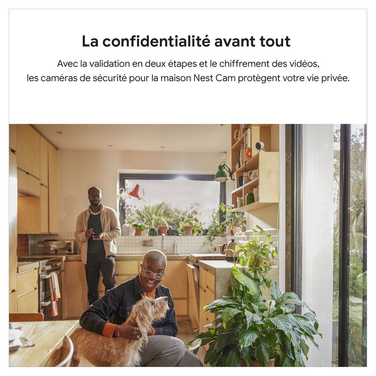 GOOGLE Caméra de surveillance Google Nest Cam (Intérieur - Filaire) - Blanc