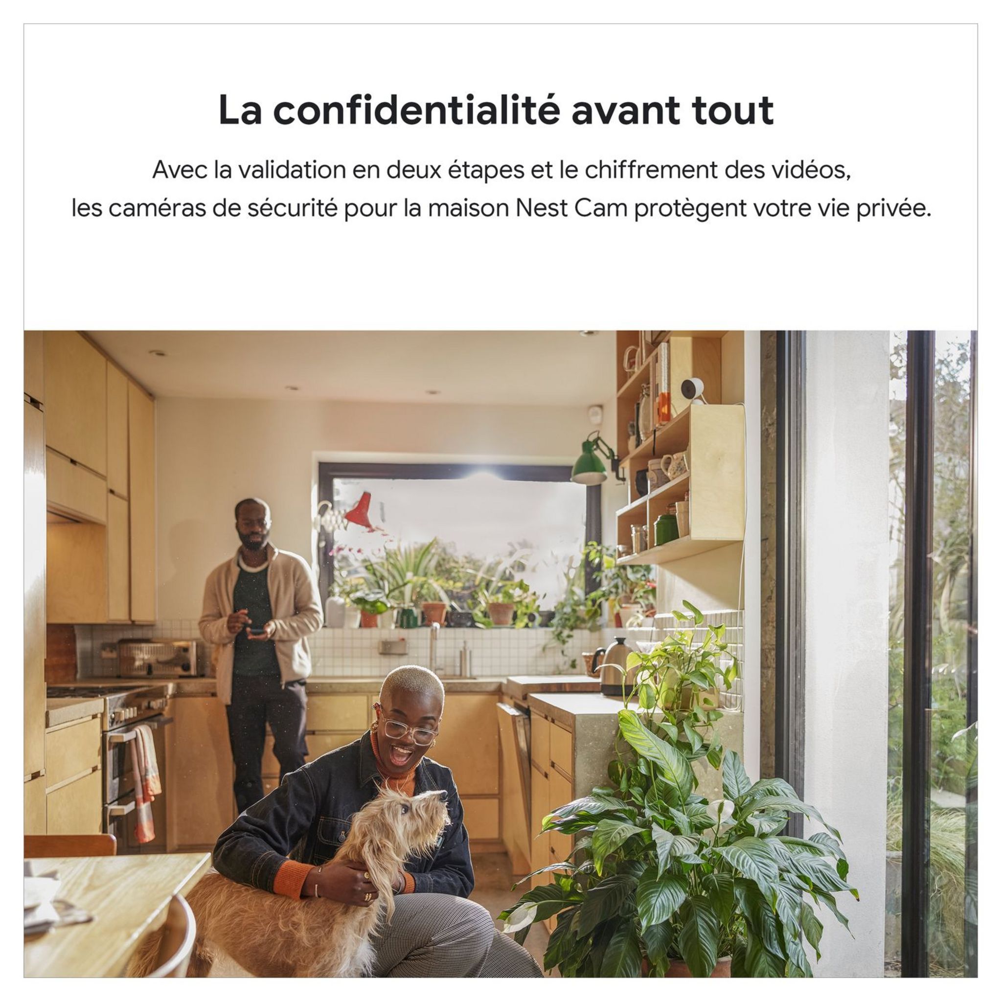 Voir la diapositive 7 : GOOGLE Caméra de surveillance Google Nest Cam (Intérieur - Filaire) - Blanc