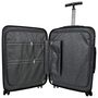 Voir la diapositive 12 : AIRPORT Valise cabine rigide noire Wavy Pop 55x35x20cm