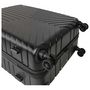 Voir la diapositive 5 : AIRPORT Valise cabine rigide noire Wavy Pop 55x35x20cm