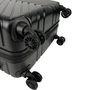 Voir la diapositive 11 : AIRPORT Valise cabine rigide noire Wavy Pop 55x35x20cm