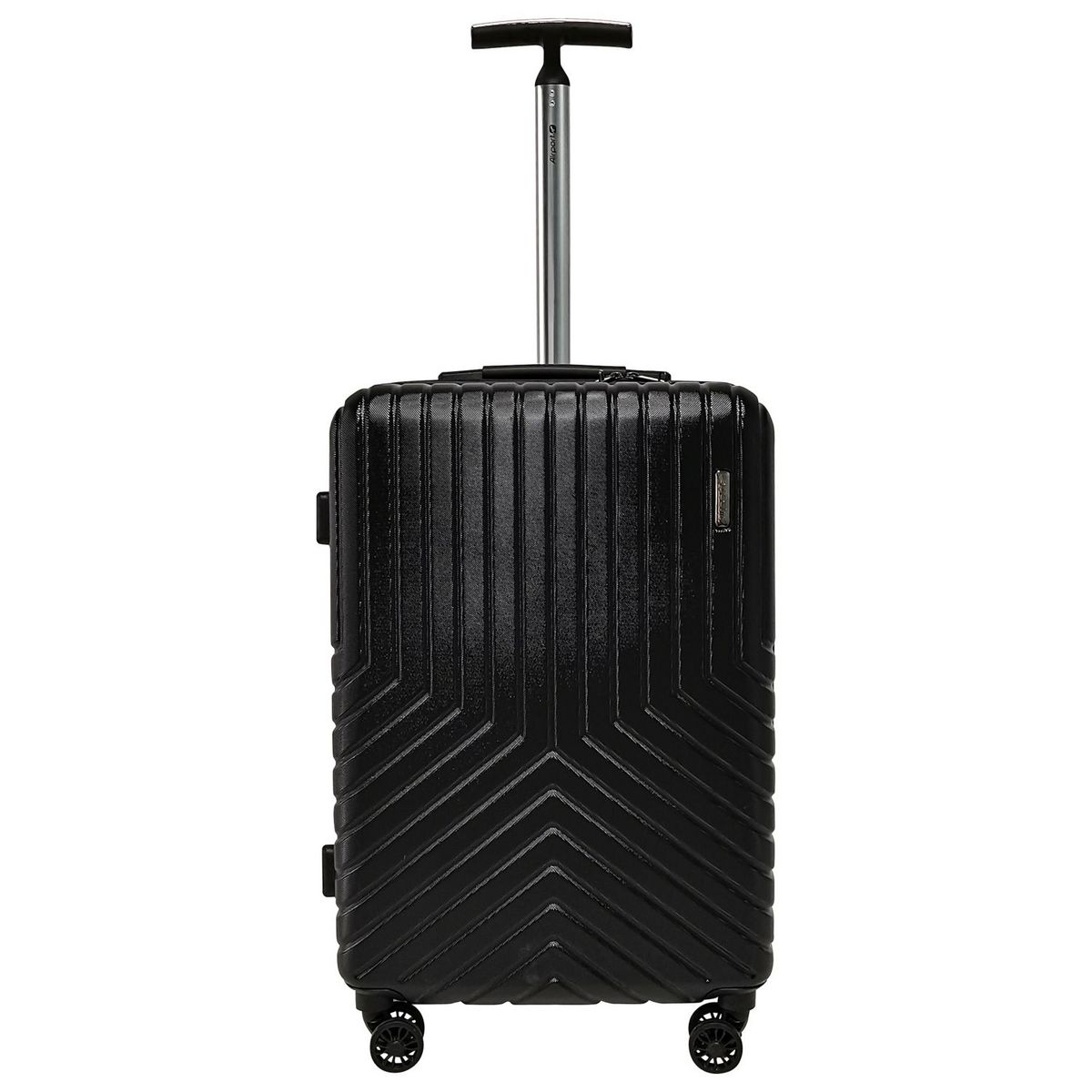 AIRPORT Valise rigide noire Evolight 65x43x25cm