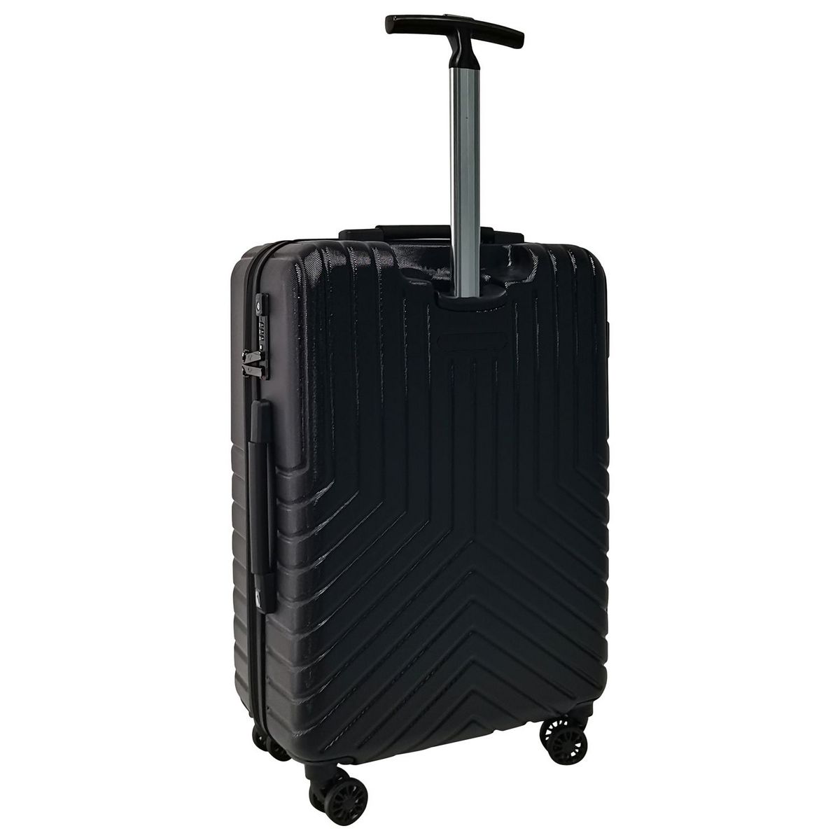 AIRPORT Valise rigide noire Evolight 65x43x25cm
