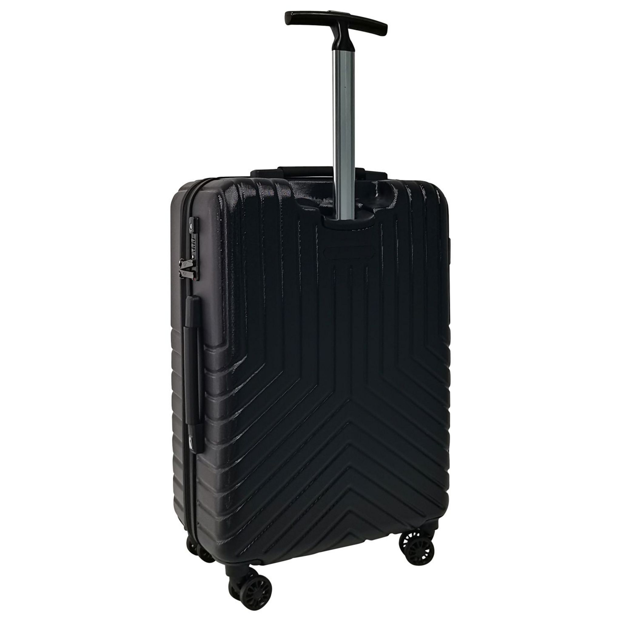 Voir la diapositive 4 : AIRPORT Valise rigide noire Evolight 65x43x25cm