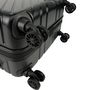 Voir la diapositive 7 : AIRPORT Valise rigide noire Evolight 65x43x25cm