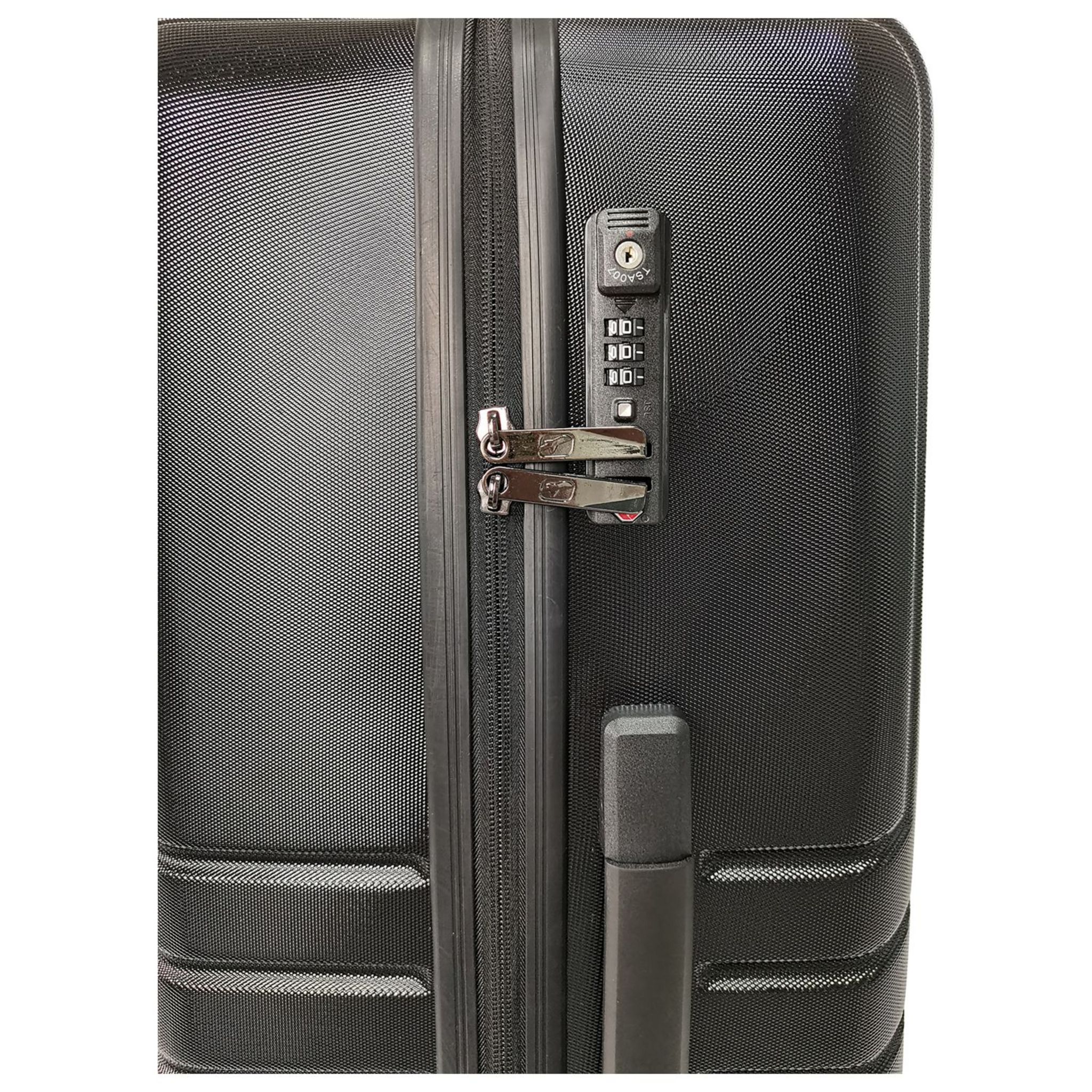 Voir la diapositive 8 : AIRPORT Valise rigide noire Evolight 65x43x25cm