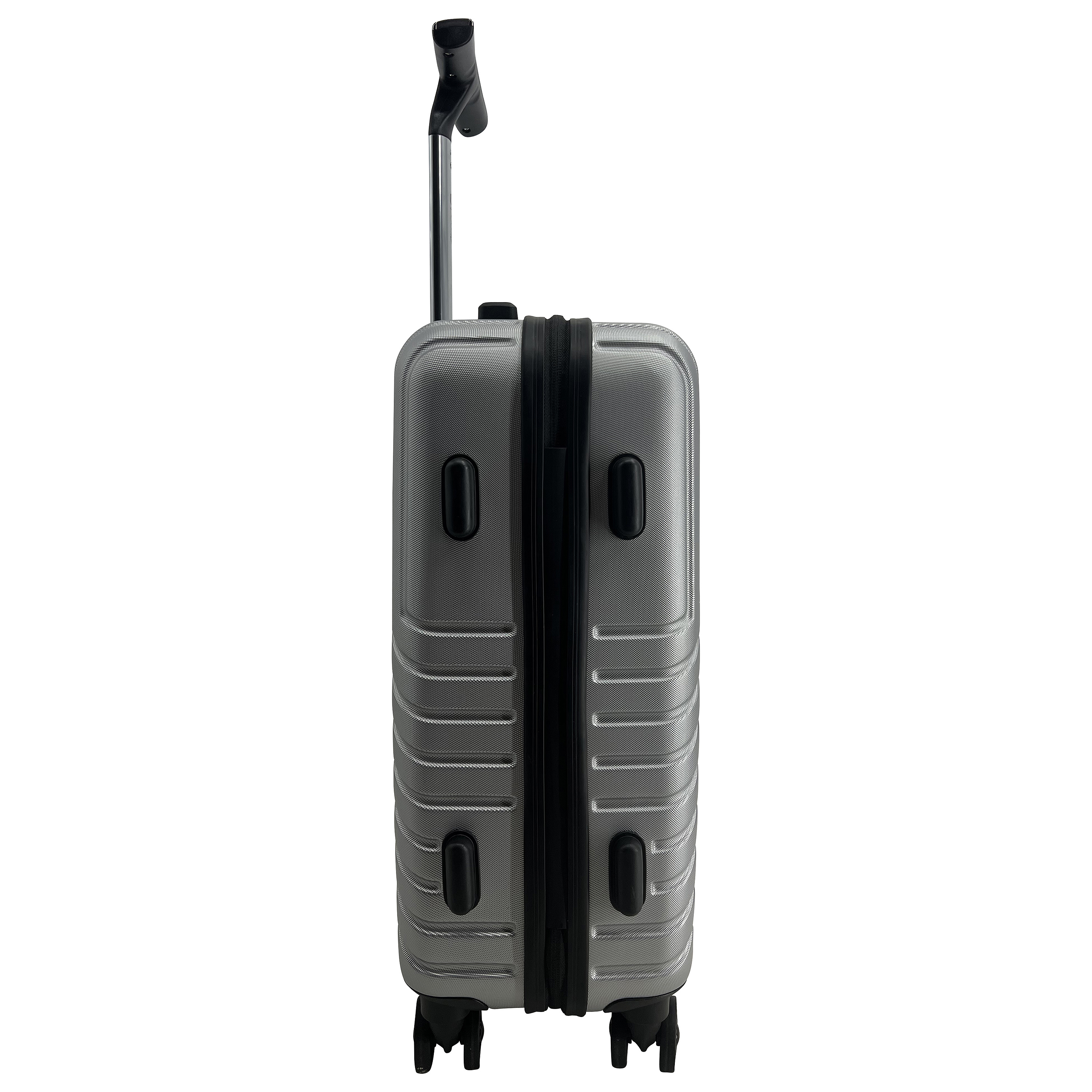Voir la diapositive 2 : AIRPORT Valise cabine rigide grise Evolight 55x35x20cm