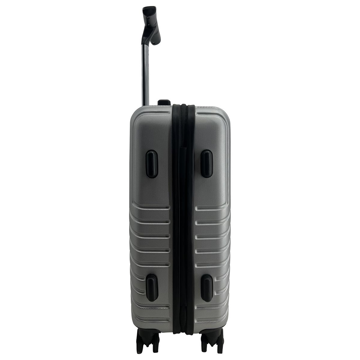 AIRPORT Valise cabine rigide grise Evolight 55x35x20cm