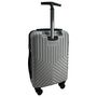 Voir la diapositive 3 : AIRPORT Valise cabine rigide grise Evolight 55x35x20cm